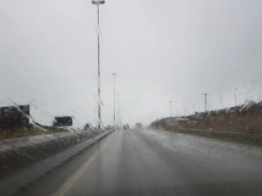 El SMN emitió una alerta amarilla por lluvias para varias zonas de Chubut