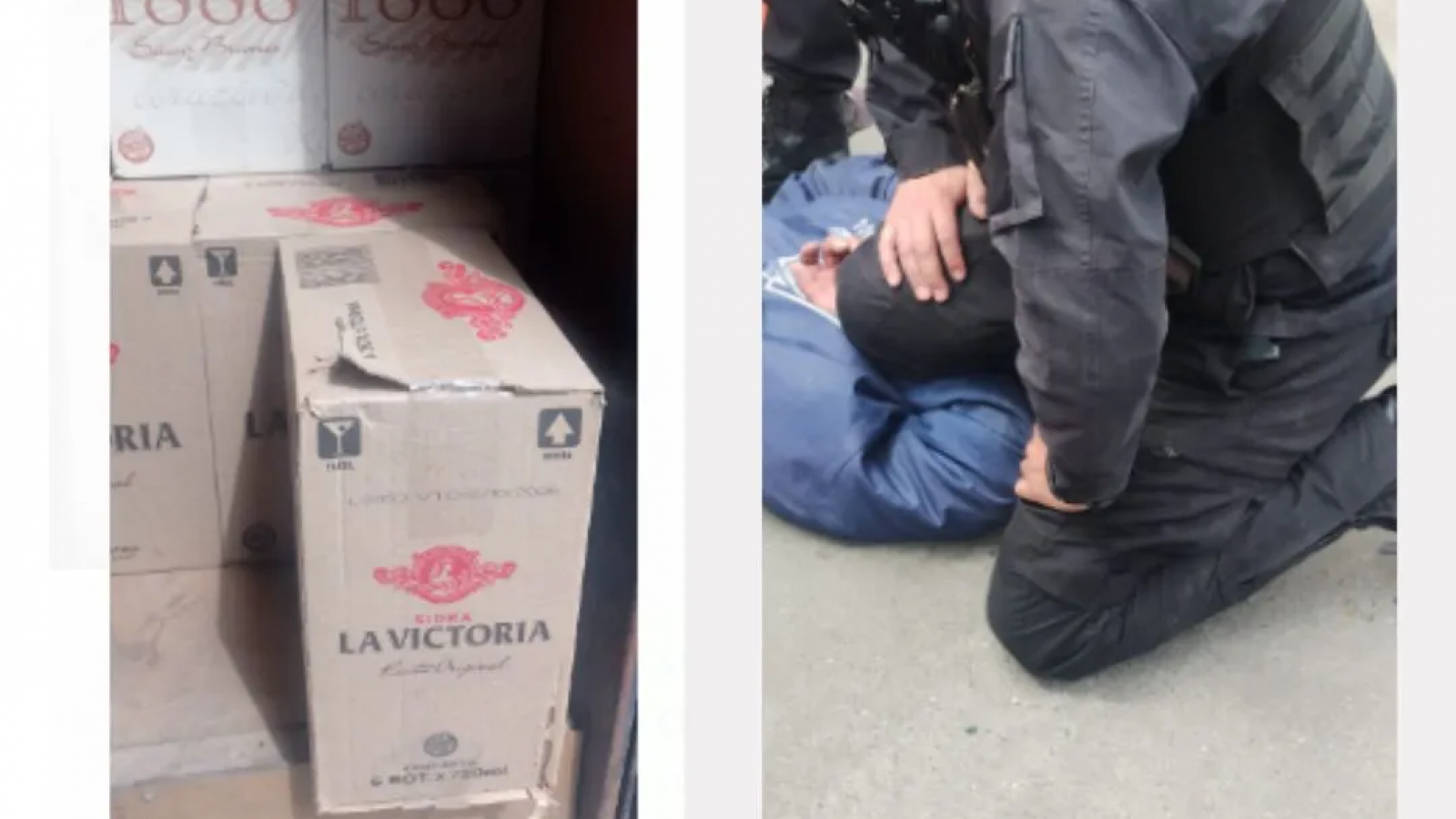 Comerciante quebró tabique y golpeó en la cabeza a un hombre que rompió una caja para "robar una sidra"