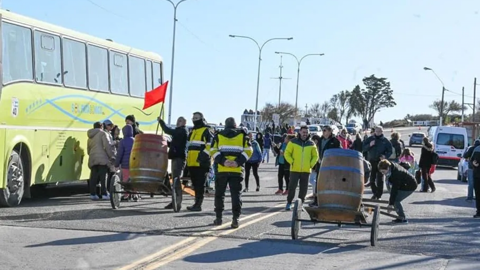 Así son los preparativos para celebrar el 159° aniversario de Madryn