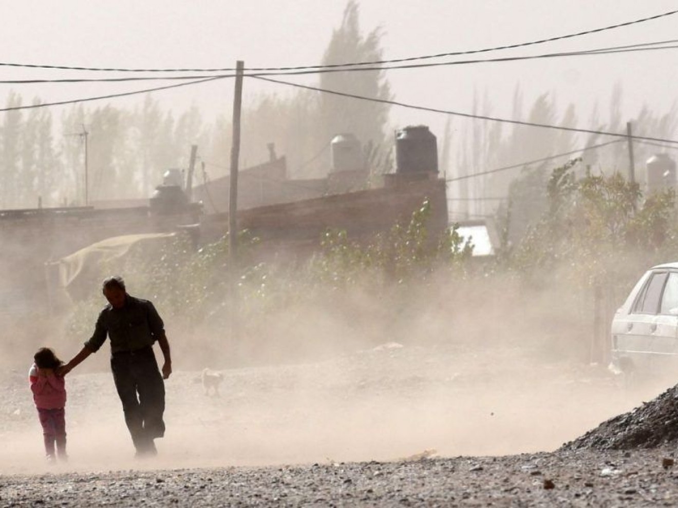 Alerta amarilla: fuertes vientos afectarán a distintas zonas de Chubut