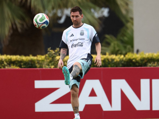 Lionel Messi llegó a Rosario para afrontar sus últimos compromisos con la Selección