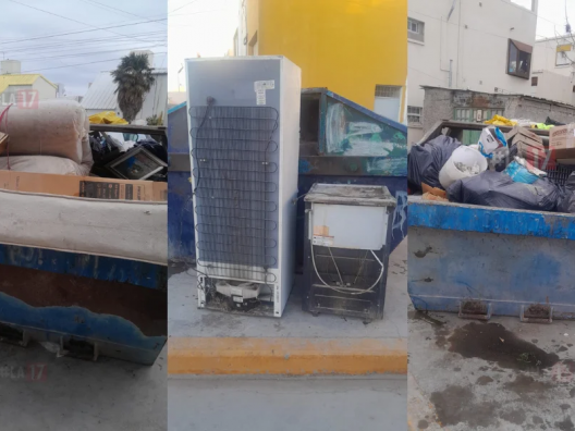Madryn: Vecinos de las 630 Viviendas denuncian el uso indebido de los contenedores