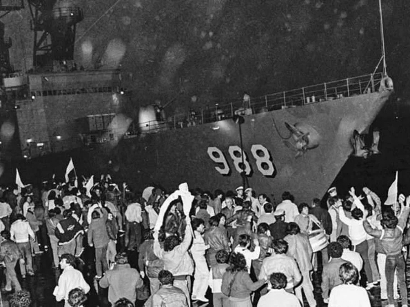 A 42 años del Madrynazo: cuando más de 6.000 personas rechazaron buques estadounidenses