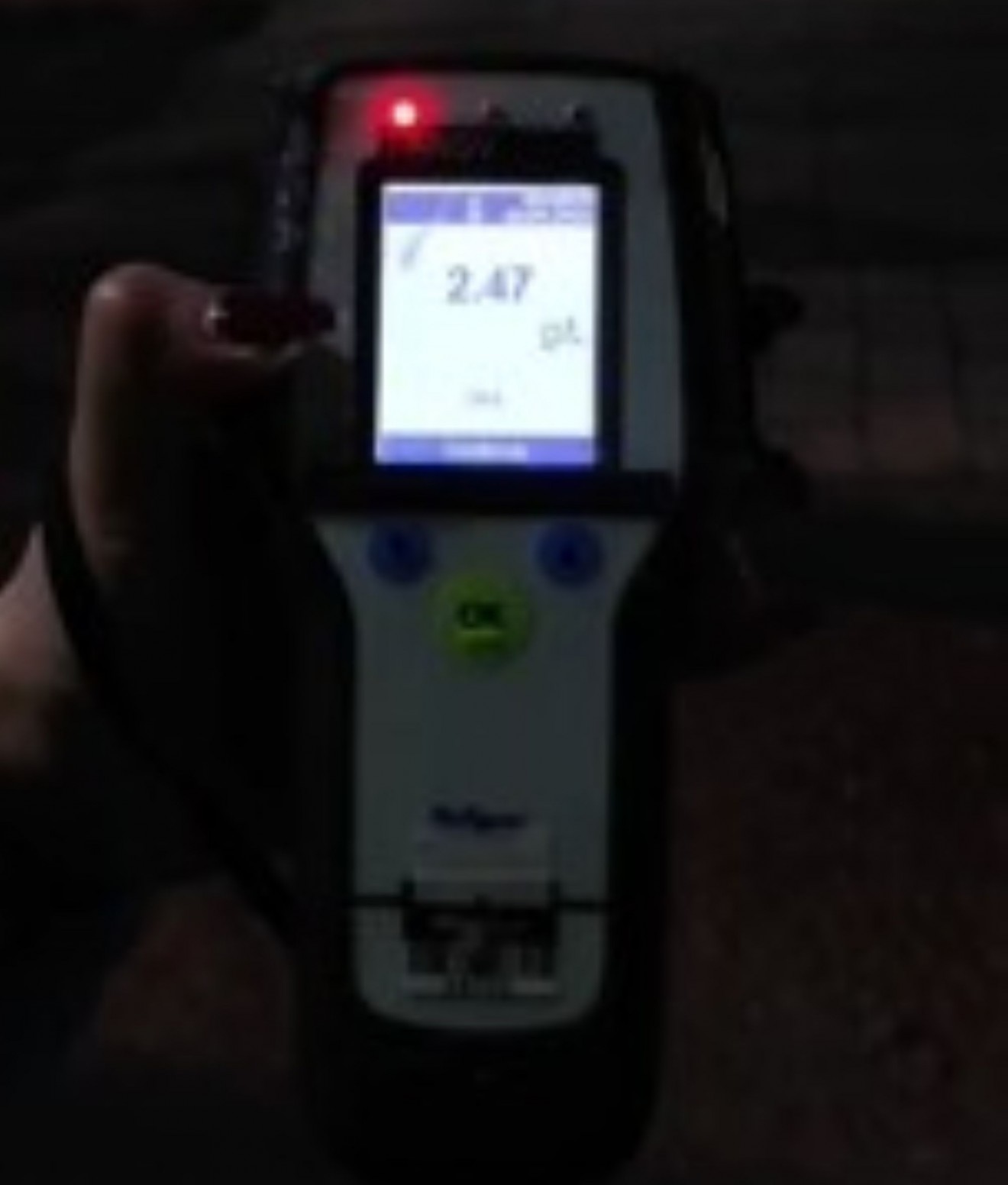 Trelew: dio 2,47 g/l de alcohol y admitió que había tomado cerveza
