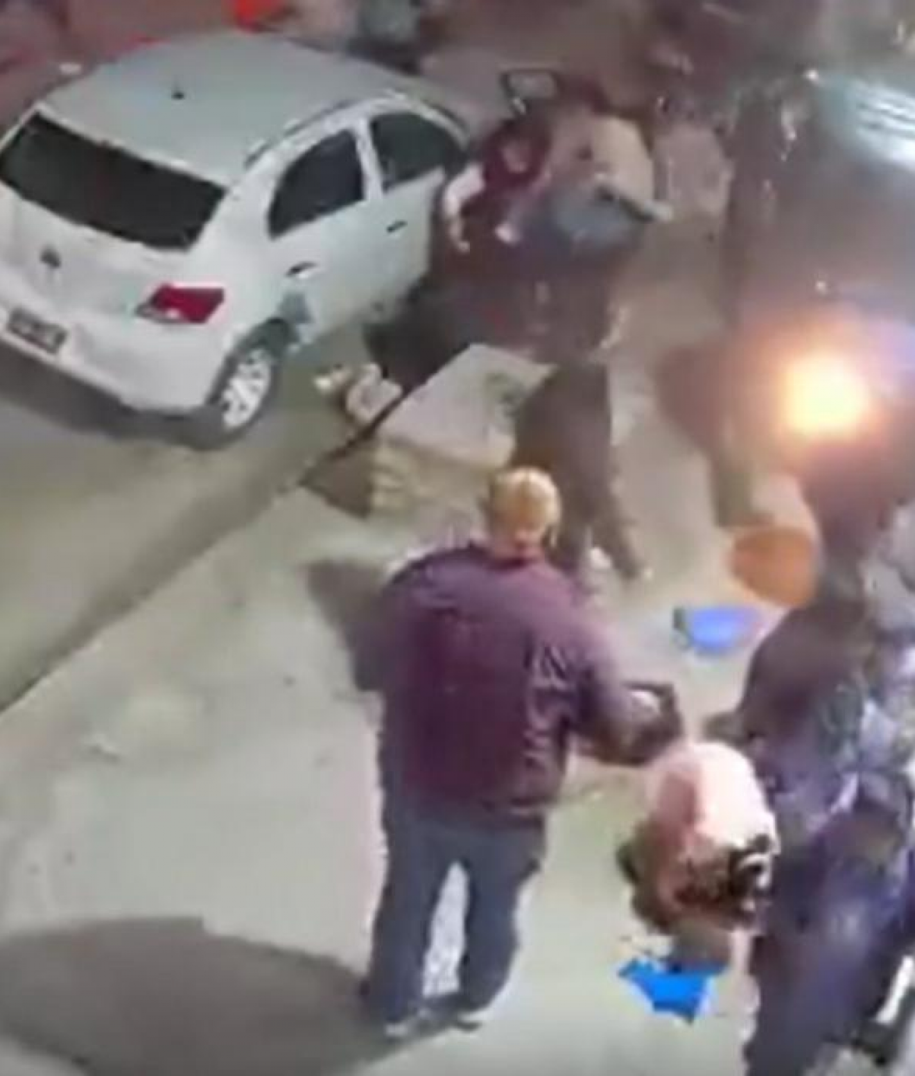 Salta: un jubilado perdió el control de su auto y atropelló a 13 personas