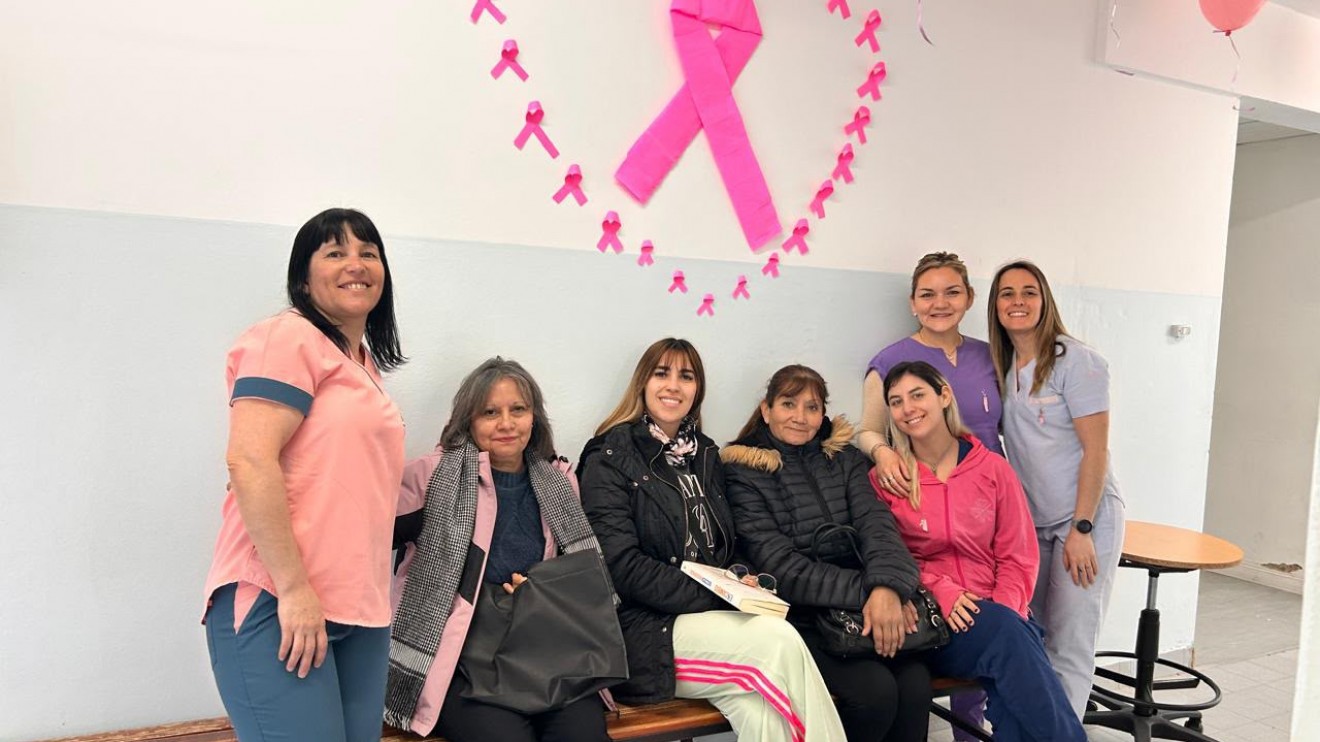 Hospitales de toda la provincia realizan actividades por el Mes de la Prevención del Cáncer de Mama