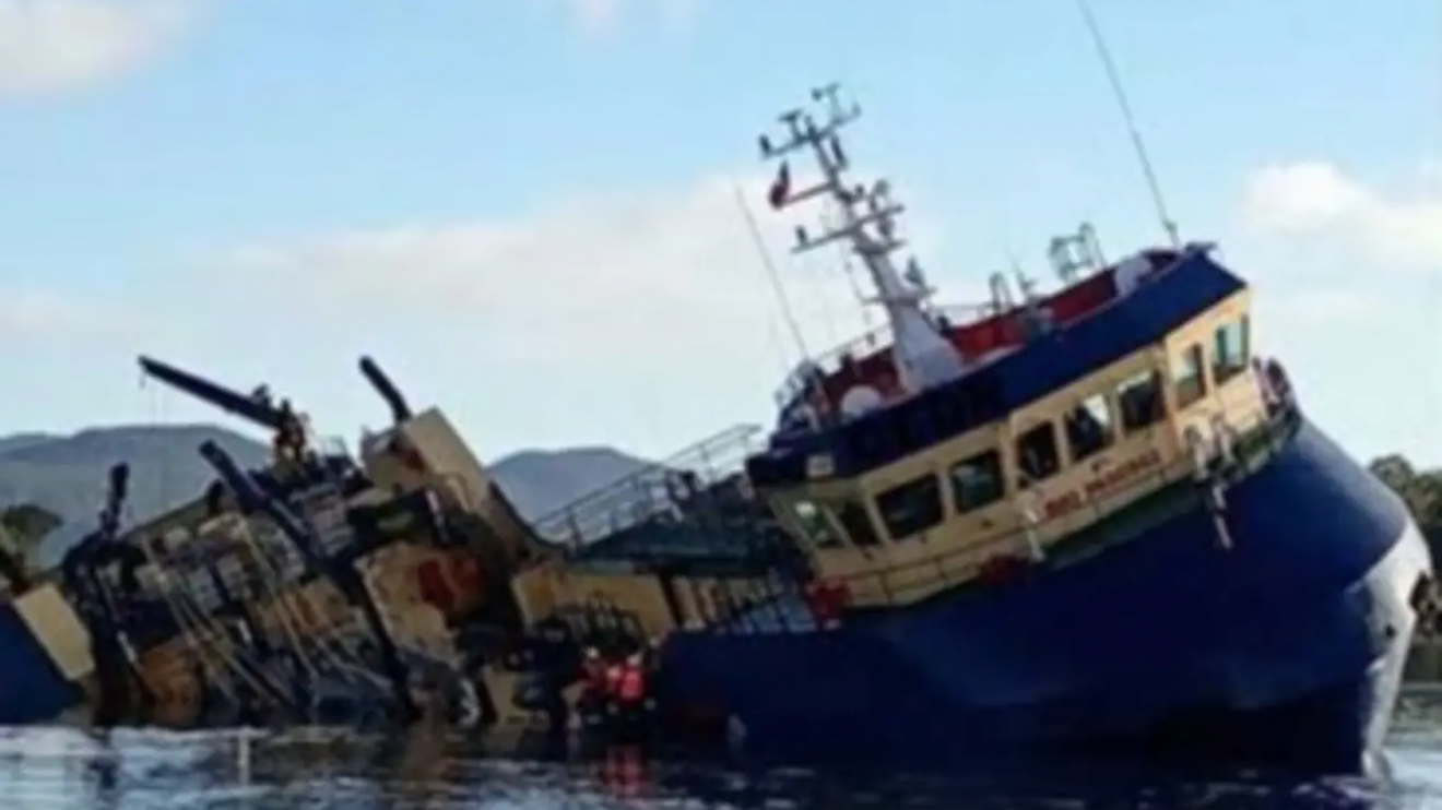 Alerta por posibles consecuencias ambientales tras el accidente de un buque en Chile