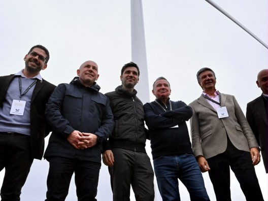 Puerto Madryn inauguró la quinta etapa del parque eólico más grande del país