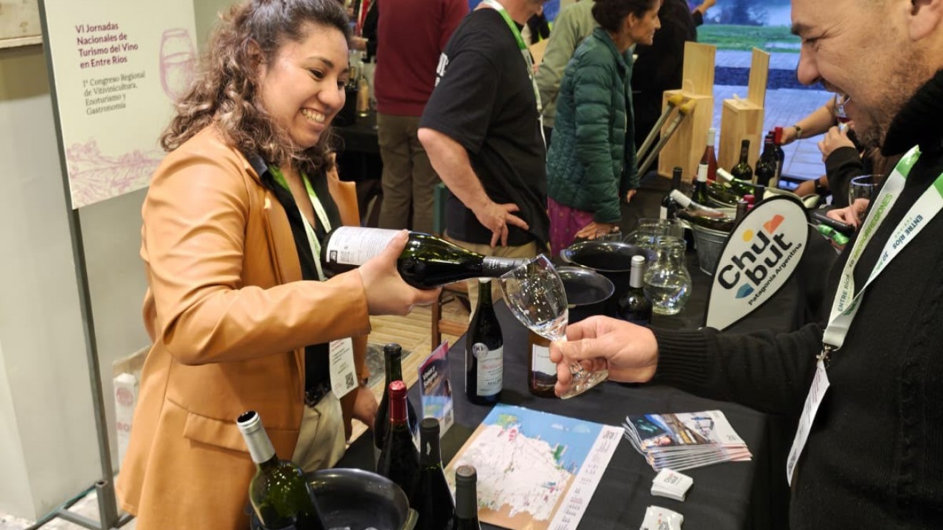 Chubut participó de las VI Jornadas Nacionales de Turismo del Vino en Entre Ríos